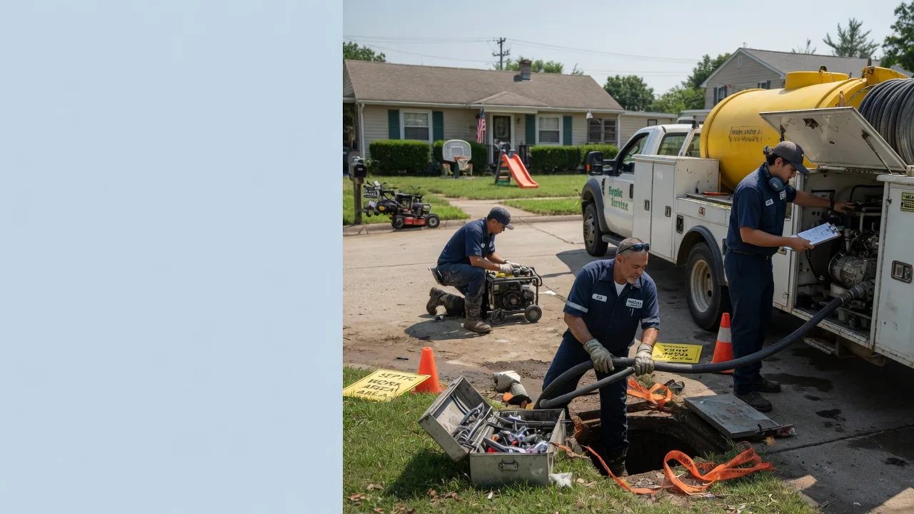 Septic Tank Pumping in Glen Alpine, NC near me